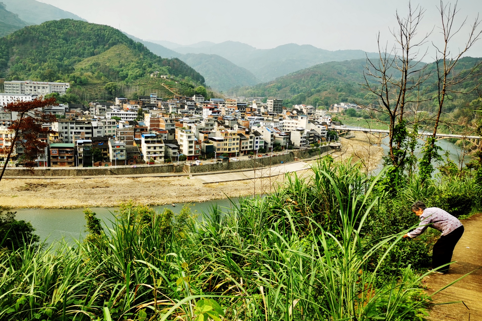 A scenic view of Ningde Fuan Huangshi Citang
