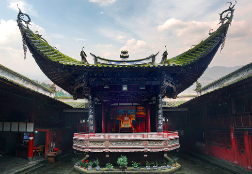 A scenic view of Ningde Gutian Linshuigong
