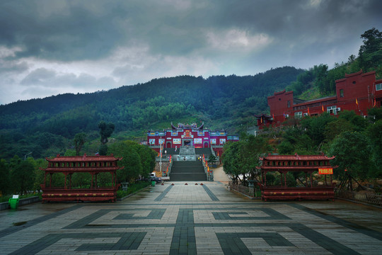A scenic view of Ningde Gutian Linshuigong