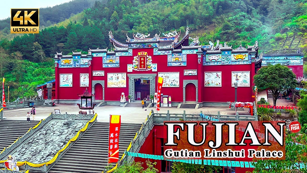 A scenic view of Ningde Gutian Linshuigong