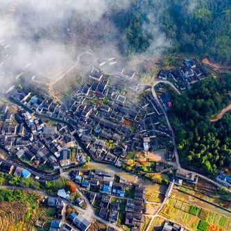 A scenic view of Ningde Jixia Jianzhuqun