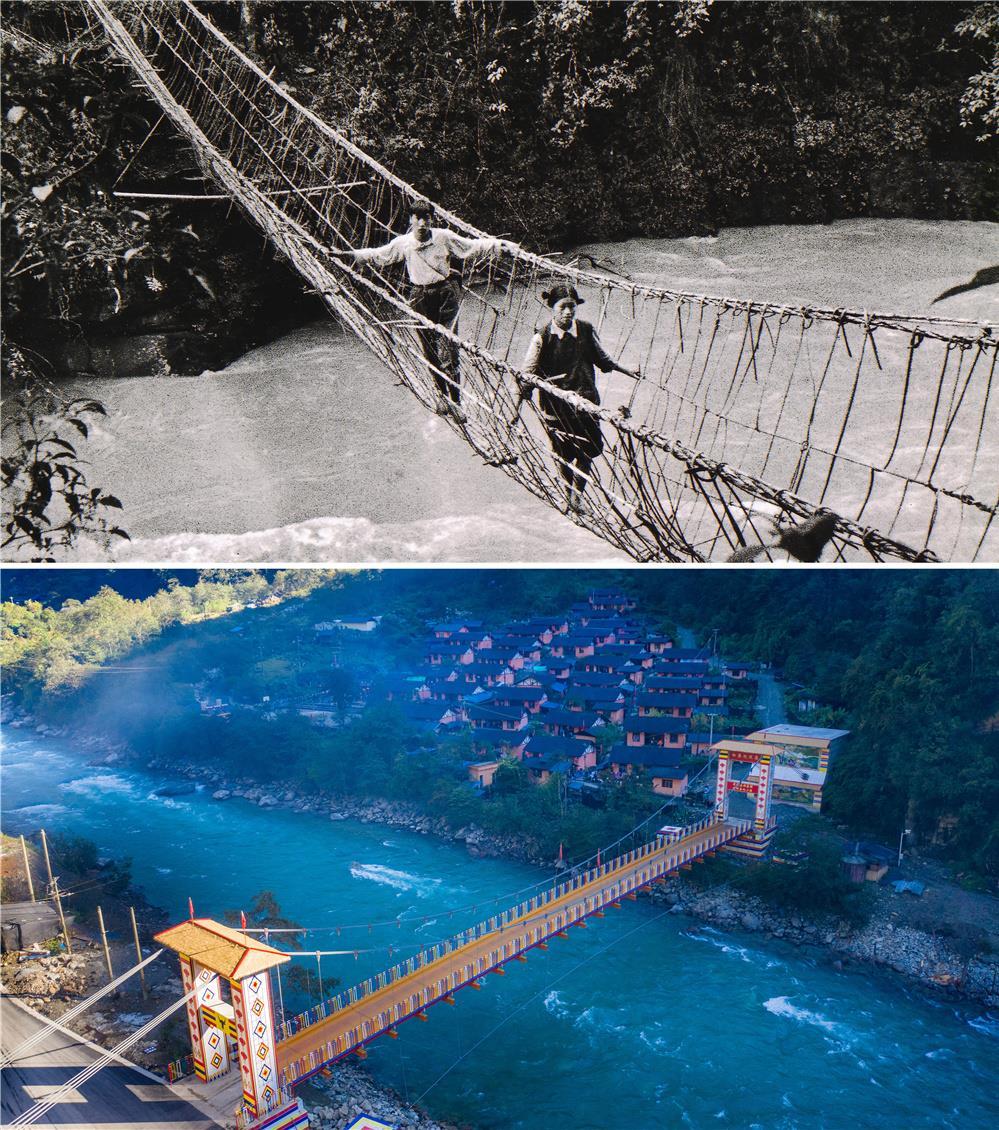 A scenic view of Nujiang Yushuiping Yizhi