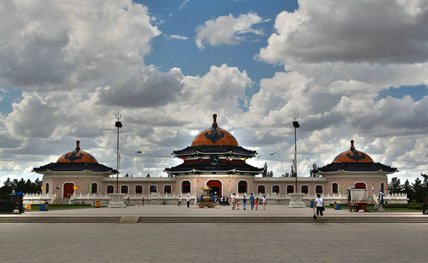 A scenic view of Ordos Chengjisihanling