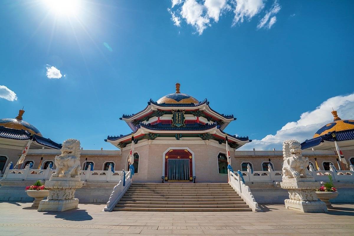 A scenic view of Ordos Chengjisihanling