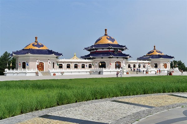 A scenic view of Ordos Chengjisihanling