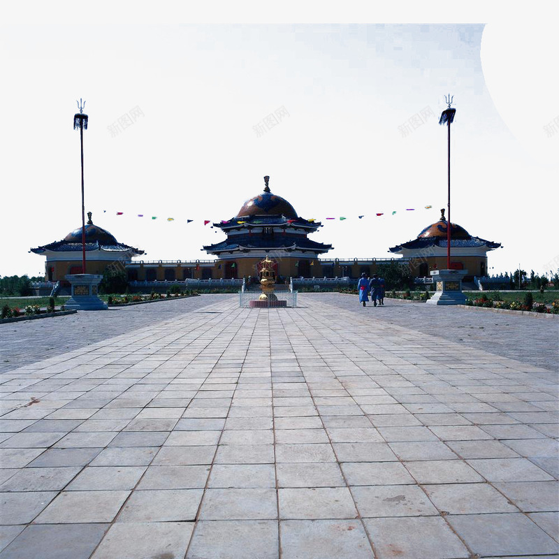 A scenic view of Ordos Chengjisihanling