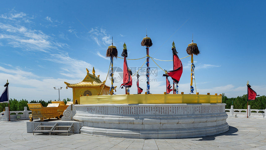 A scenic view of Ordos Chengjisihanling