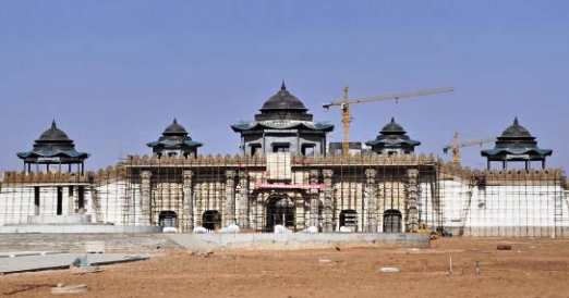A scenic view of Ordos Huoluochaidengchengzhi
