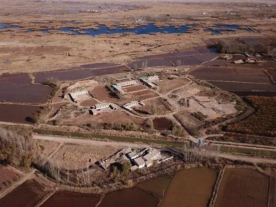 A scenic view of Ordos Qinzhidaoyizhi
