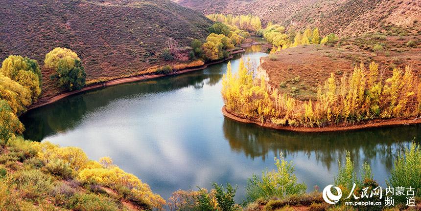 A scenic view of Ordos Salawusuyizhi