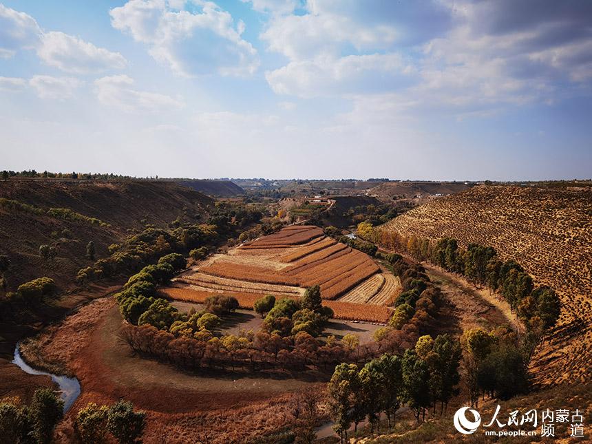 A scenic view of Ordos Salawusuyizhi