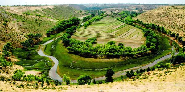 A scenic view of Ordos Salawusuyizhi