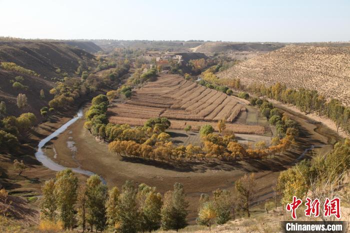 A scenic view of Ordos Salawusuyizhi