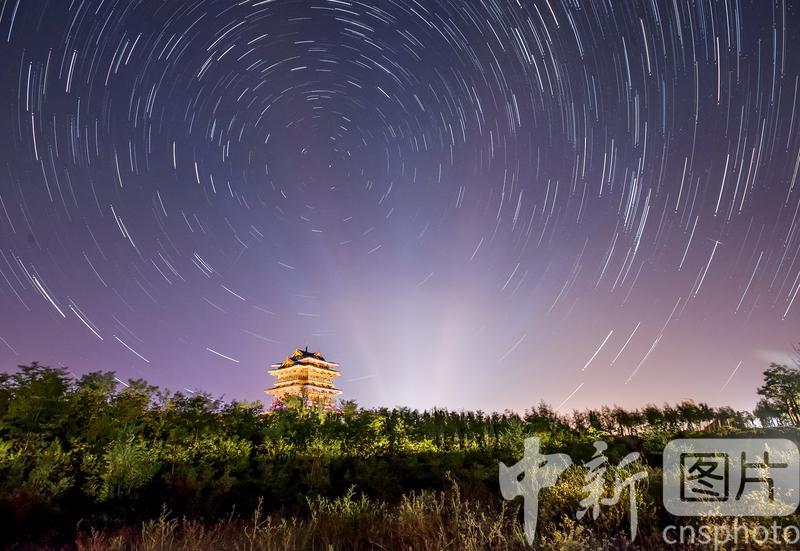 A scenic view of Ordos Shierlianchengchengzhi