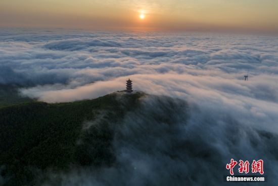 A scenic view of Ordos Zhukaigouyizhi