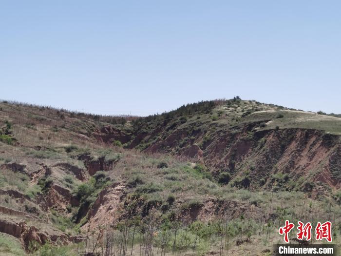 A scenic view of Ordos Zhukaigouyizhi