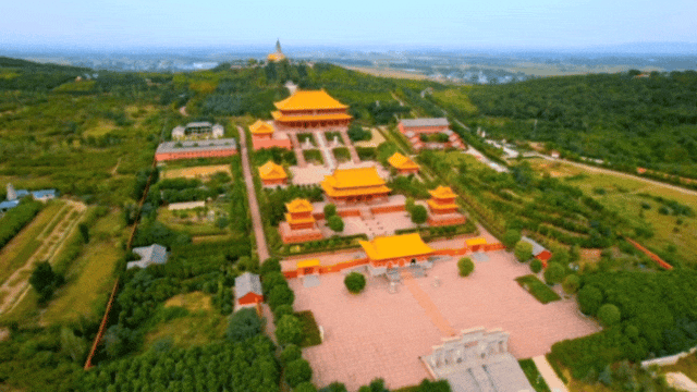 A scenic view of Pingdingshan Baoanguchengyizhi