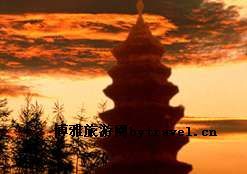 A scenic view of Pingdingshan Faxingsita