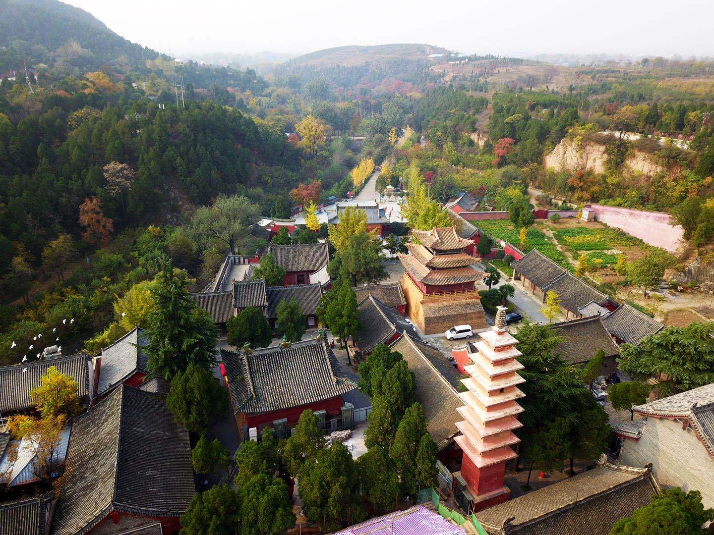 A scenic view of Pingdingshan Fengxuesijitialin