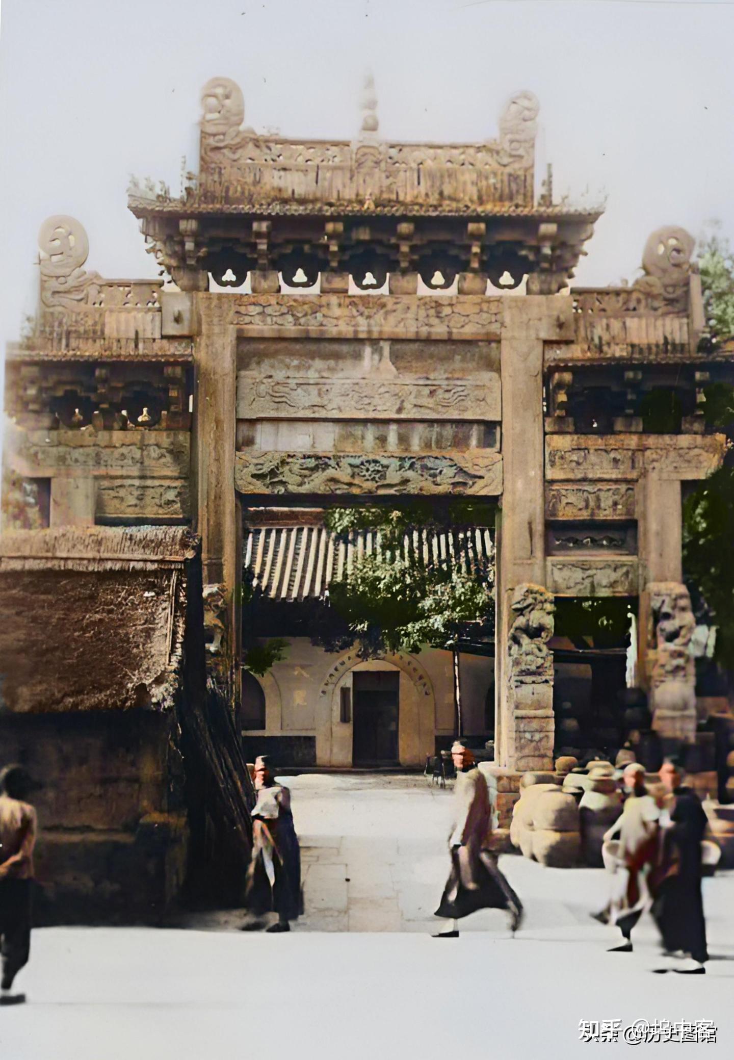 A scenic view of Pingdingshan Houwantaihanmiao