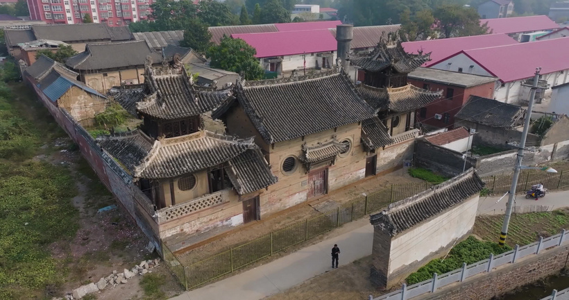 A scenic view of Pingdingshan Jiaxianshanshanhuiguan