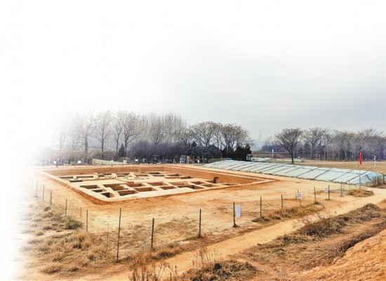 A scenic view of Pingdingshan Lilouyizhi