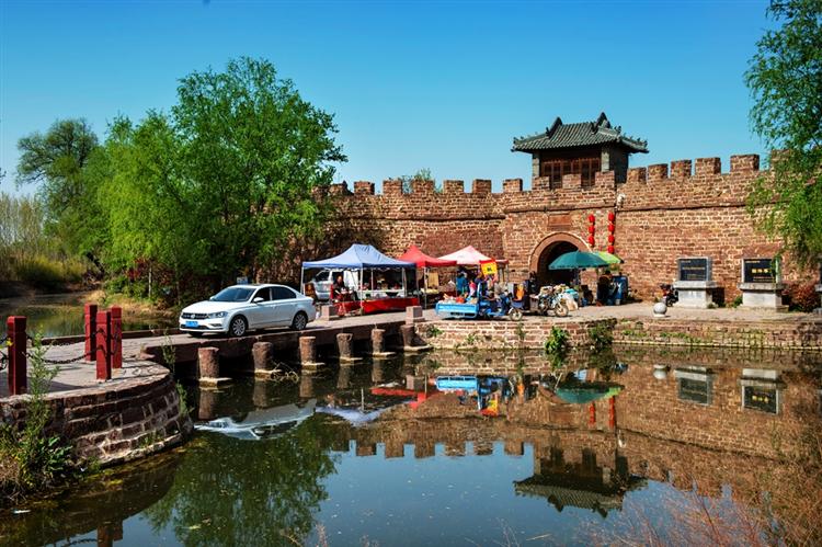 A scenic view of Pingdingshan Linfengzhai