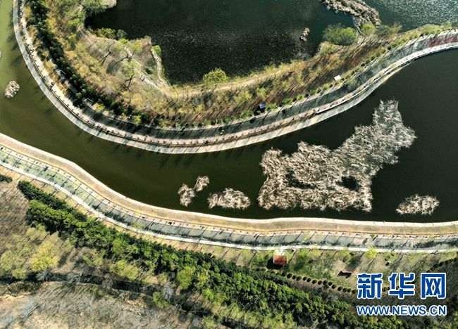 A scenic view of Pingdingshan Meishanyizhi