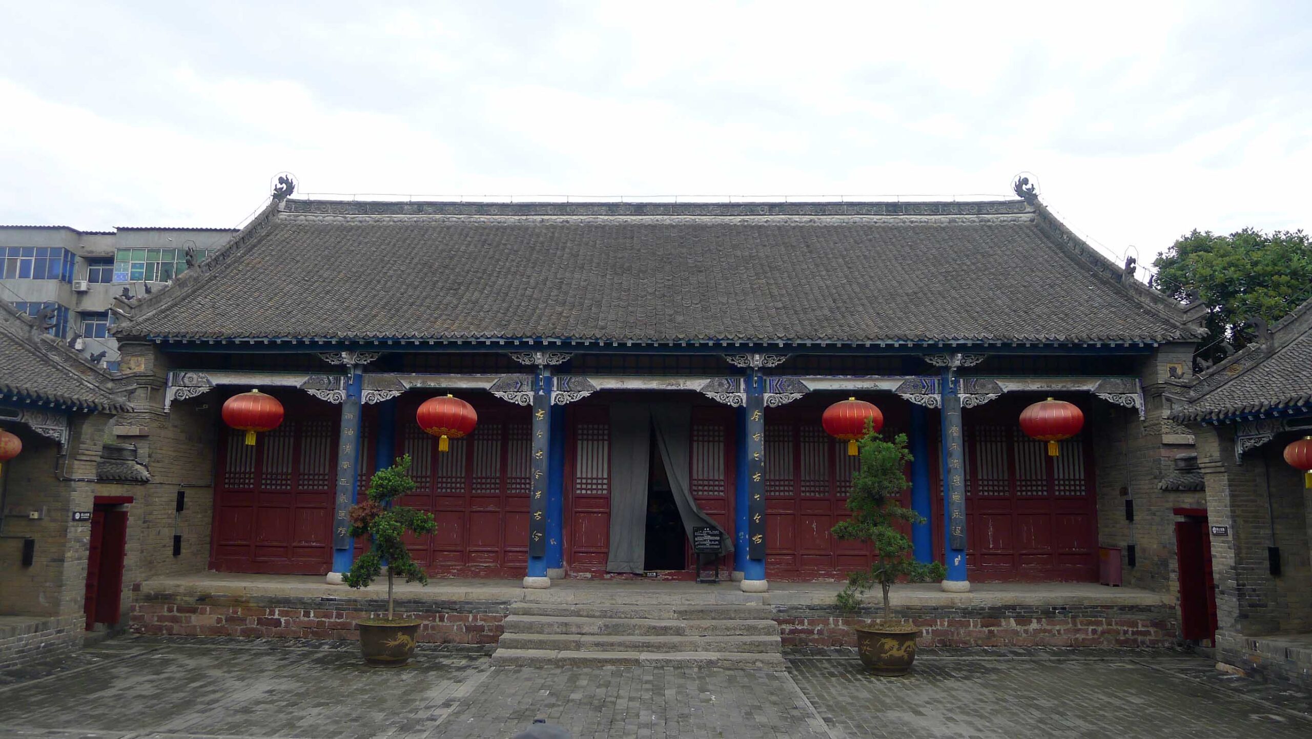 A scenic view of Pingdingshan Yexianxianya