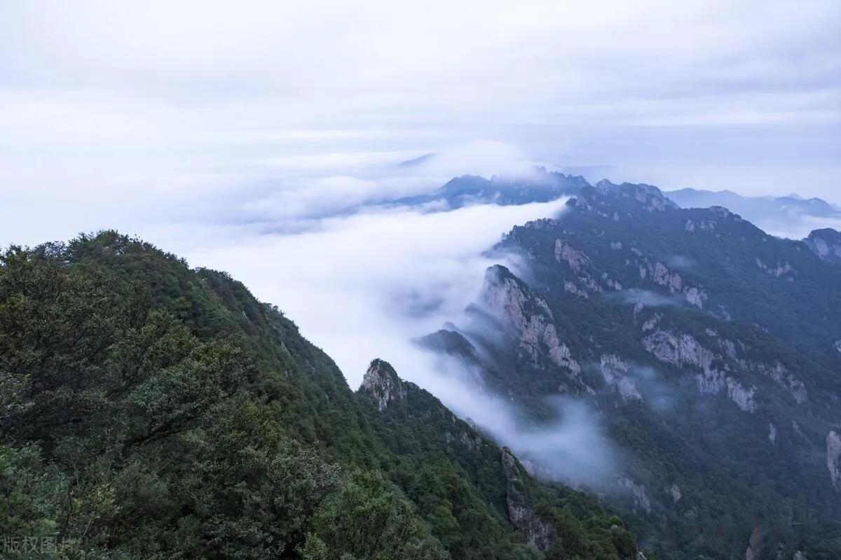 A scenic view of Pingdingshan Yuancishanbei