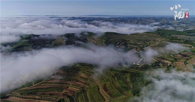 A scenic view of Pingliang Chengji Gucheng Yizhi