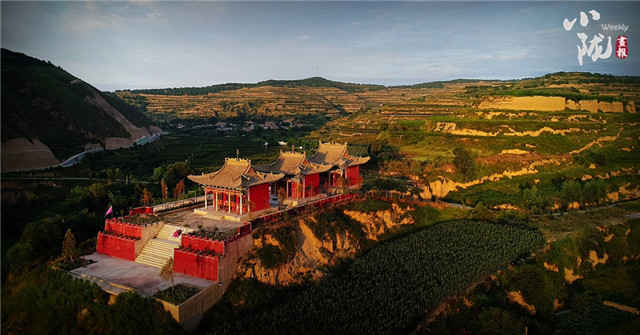 A scenic view of Pingliang Chengji Gucheng Yizhi