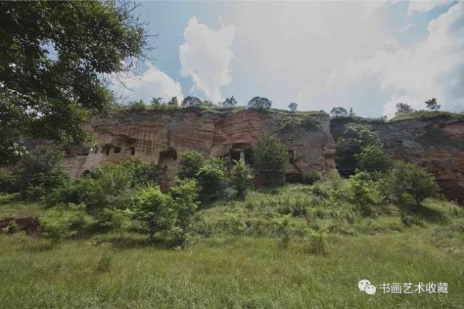 A scenic view of Pingliang Nanshikusi