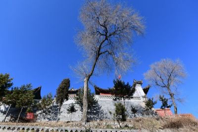 A scenic view of Pingliang Nanshikusi
