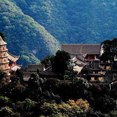 A scenic view of Pingliang Xishan Yizhi
