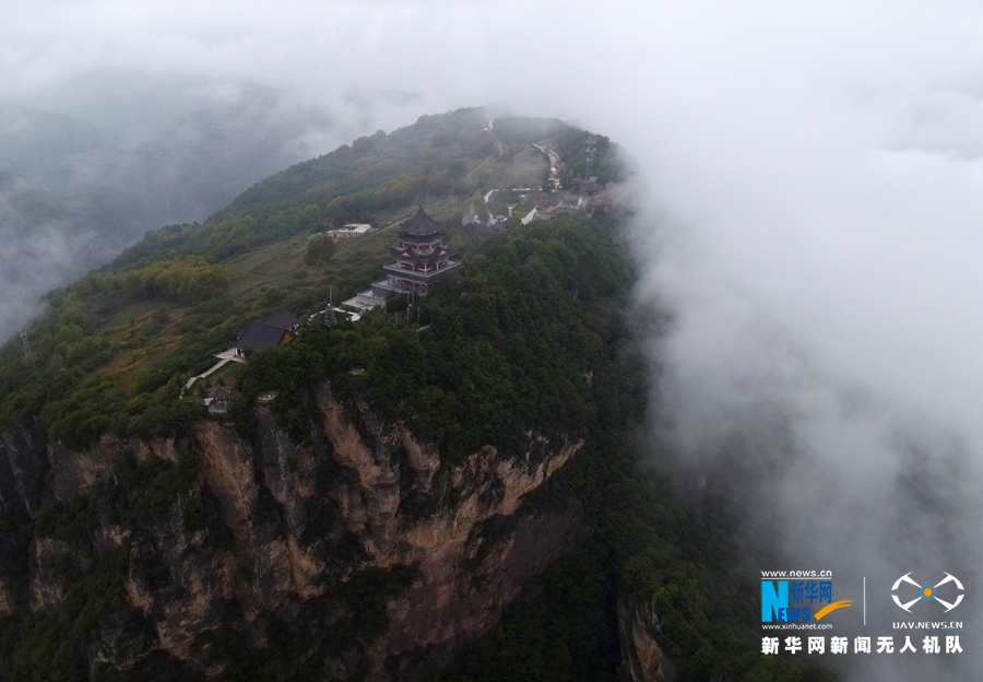 A scenic view of Pingliang Xishan Yizhi