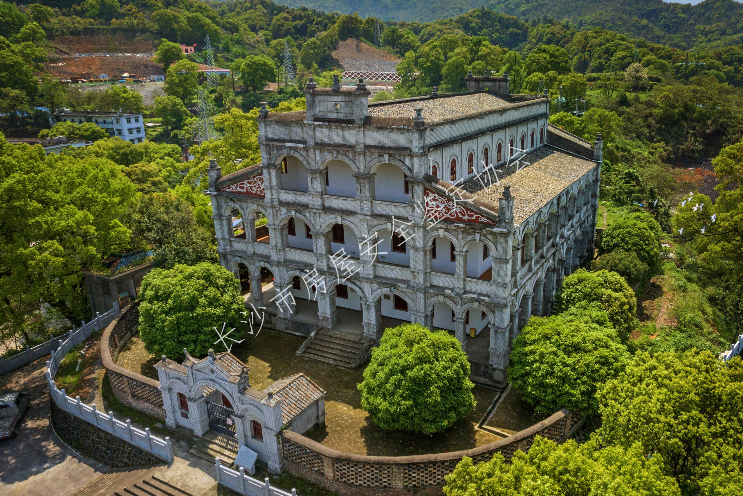 A scenic view of Pingxiang Shenggongci