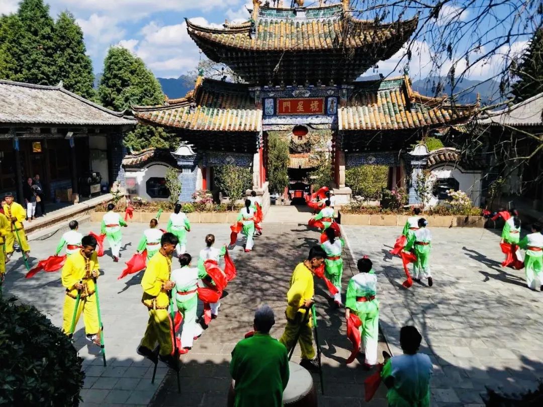 A scenic view of Puer Jingdong Wenmiao