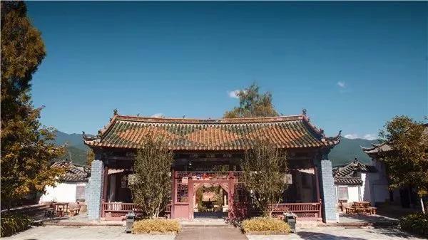 A scenic view of Puer Jingdong Wenmiao