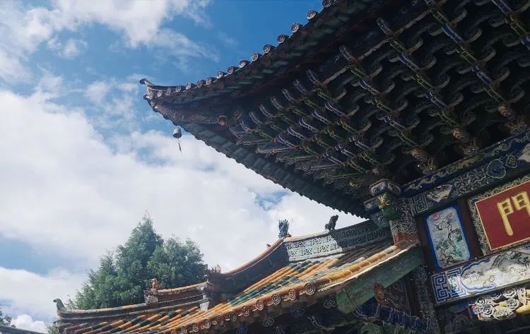 A scenic view of Puer Jingdong Wenmiao