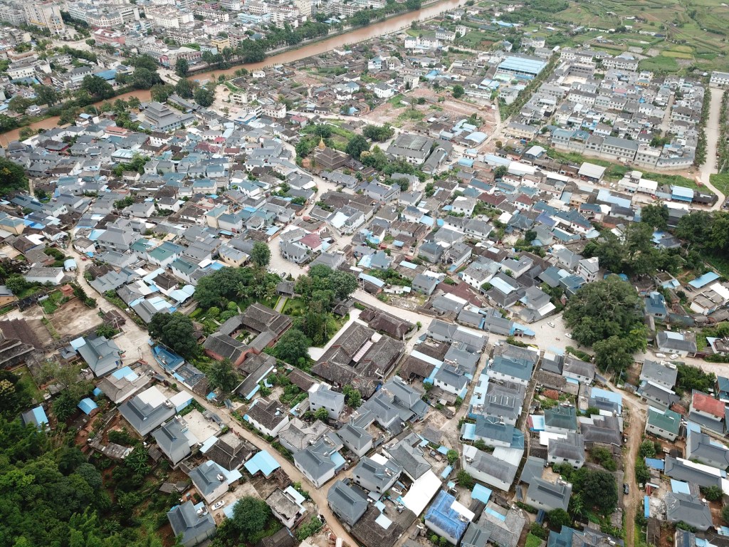 A scenic view of Puer Menglian Xuanfusi Shu