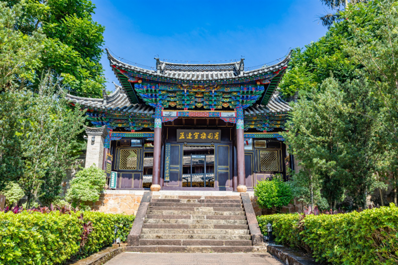 A scenic view of Puer Menglian Xuanfusi Shu