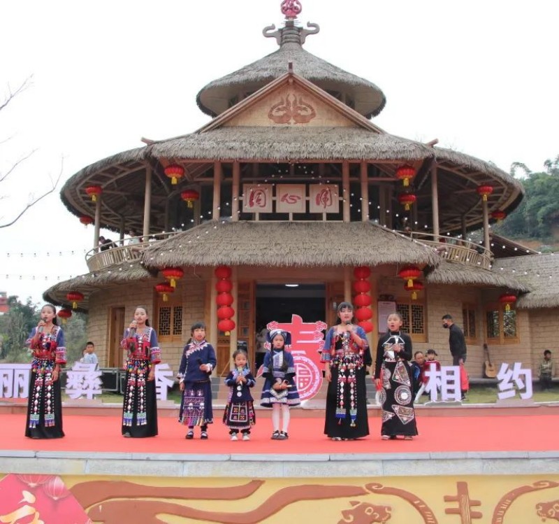 A scenic view of Puer Mojiang Wenmiao