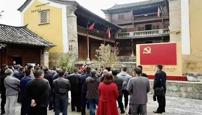 A scenic view of Puer Mojiang Wenmiao