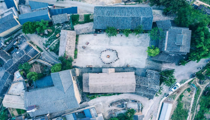 A scenic view of Puer Mojiang Wenmiao