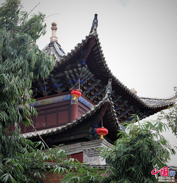 A scenic view of Puer Mojiang Wenmiao