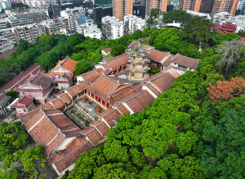 A scenic view of Putian Licheng Baoensi Ta