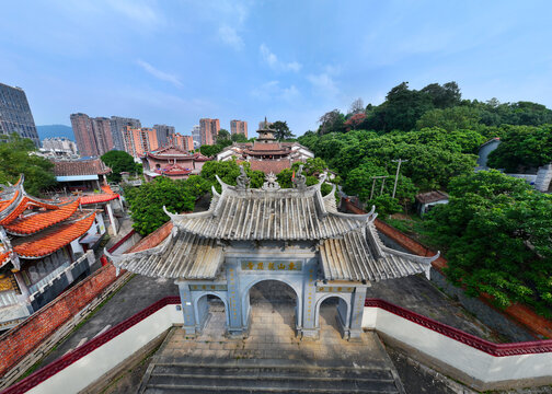 A scenic view of Putian Licheng Baoensi Ta