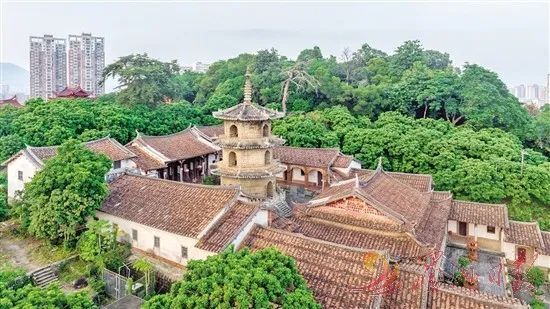 A scenic view of Putian Licheng Baoensi Ta