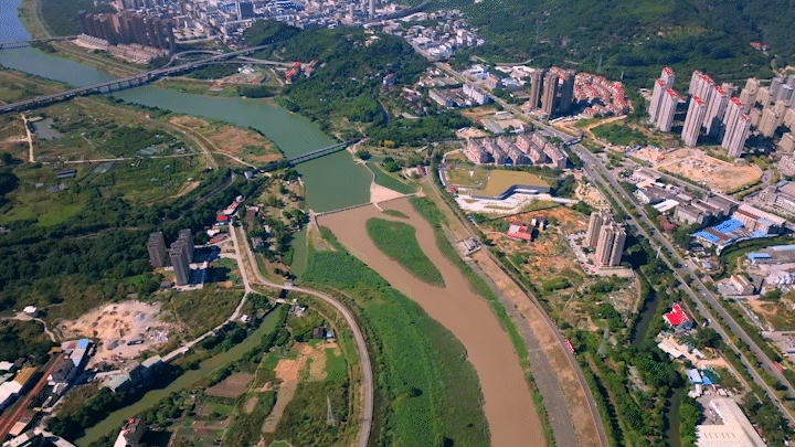A scenic view of Putian Mulanbei